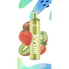 Электронная сигарета Inflave Plus 2200 затяжек Клубника Киви