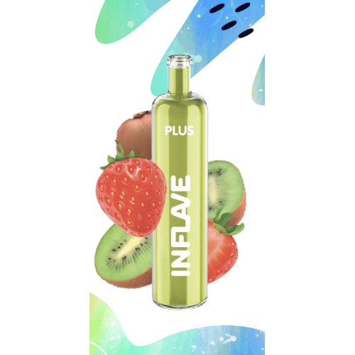 Электронная сигарета Inflave Plus 2200 затяжек Клубника Киви