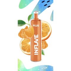 Электронная сигарета Inflave Plus 2200 затяжек Спелый Мандарин