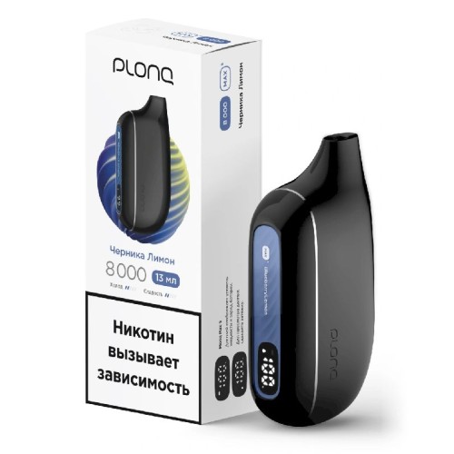 Электронная сигарета Plonq Max Smart Черника лимон