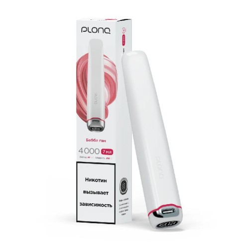 Электронная сигарета Plonq Plus Pro Баббл Гам (Плонг Плюс Про)