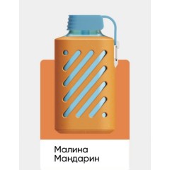 Электронная сигарета Vozol Gear 10000 Малина Мандарин (Возол Гир 10000)