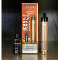 HQD LUX Энергетик Тропические Фрукты (устройство + 2 картриджа)