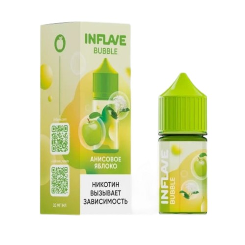 INFLAVE BUBBLE Анисовое яблоко 30мl. 2%