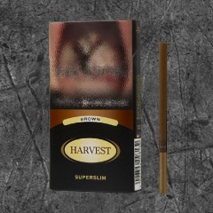 Сигареты Харвест Браун Суперслим (Harvest Brown Superslim)