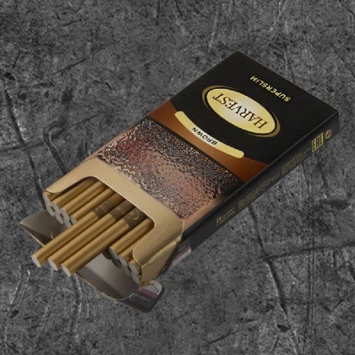Сигареты Харвест Браун Суперслим (Harvest Brown Superslim)