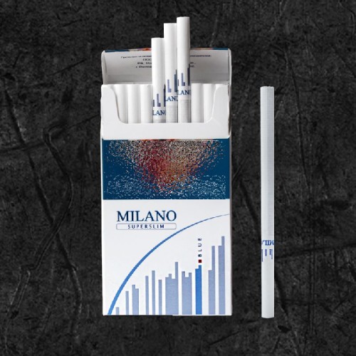 Сигареты Милано Блю Супер Слим (Milano Superslim Blue)