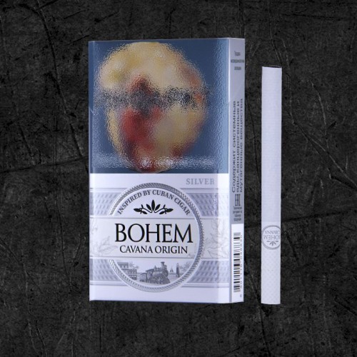Сигариллы Бохем Ориджин Сильвер Деми (Bohem Cavana Origin Demi Silver) Сигариллы классические крепостью 3 мг , формата Деми
