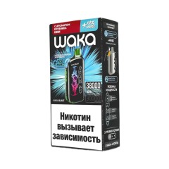 WAKA BLAST 38000 Hard - Клубника киви + лед микс