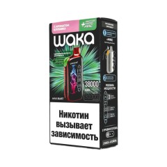 WAKA BLAST 38000 Hard - Клубника + лимонная содовая