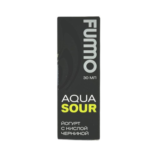 Жидкость FUMMO AQUA SOUR Йогурт С Кислой Черникой 20mg 30ml