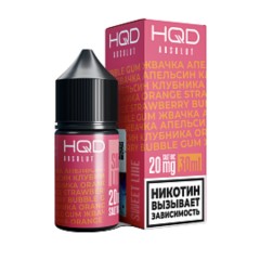 Жидкость HQD ABSOLUT SWEET LINE Orange strawberry bubblegum / Жвачка апельсин клубника